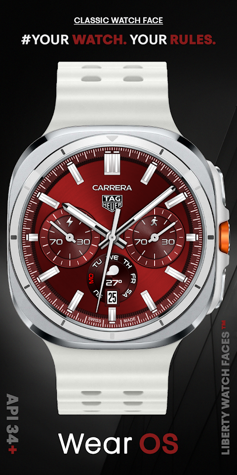 TAG HEUER CARRERA 3 Watch Face screenshot