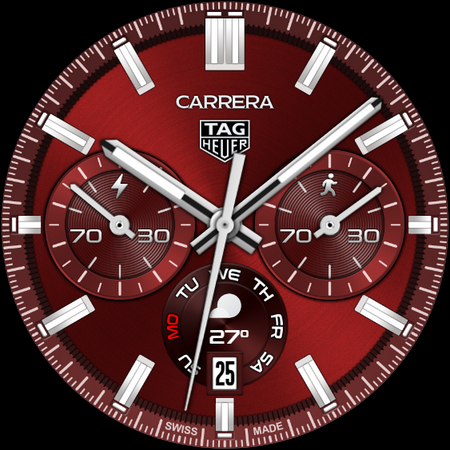 TAG HEUER CARRERA 3 Watch Face screenshot