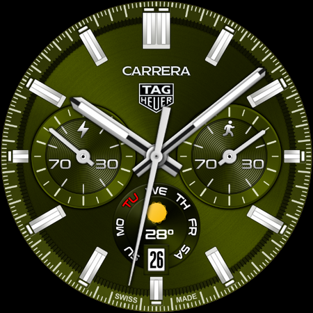 TAG HEUER CARRERA 3 Watch Face screenshot
