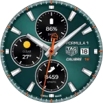 TAG HEUER CALIBRE Watch Face