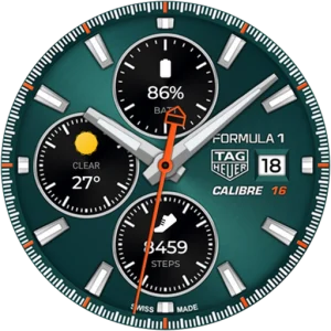 TAG HEUER CALIBRE Watch Face
