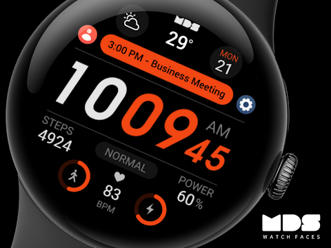 MDS380 Digital Watch Face screenshot