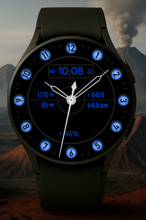 Minimal Hybrid Watch Face screenshot