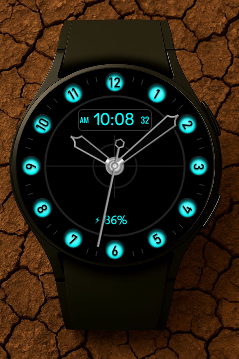 Minimal Hybrid Watch Face screenshot