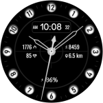 Minimal Hybrid Watch Face