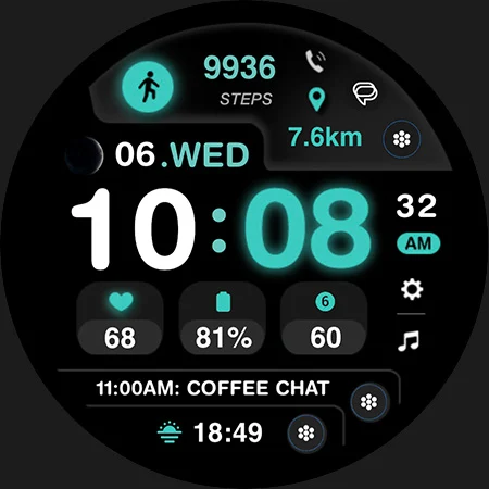 ML2U 175 Watch Face screenshot