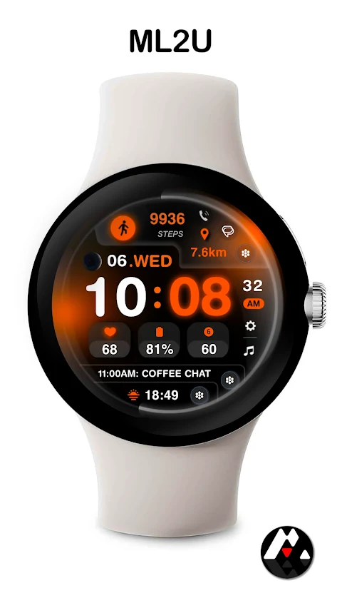 ML2U 175 Watch Face screenshot