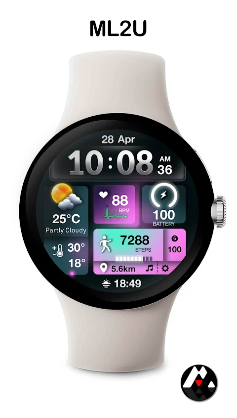 ML2U 241 Watch Face screenshot