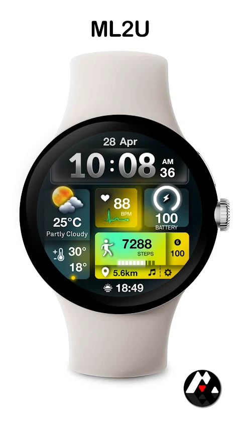 ML2U 241 Watch Face screenshot