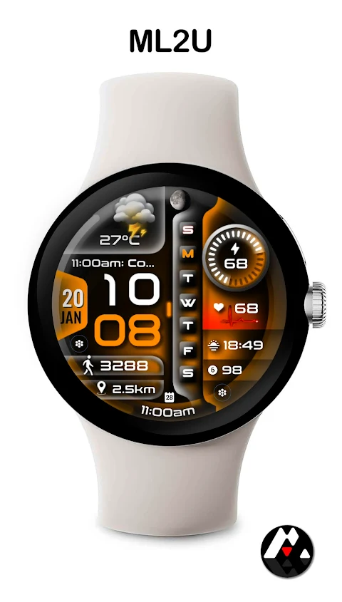 ML2U 266 Watch Face screenshot