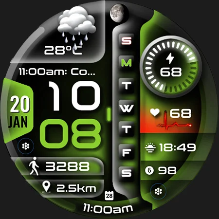 ML2U 266 Watch Face screenshot