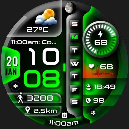 ML2U 266 Watch Face screenshot
