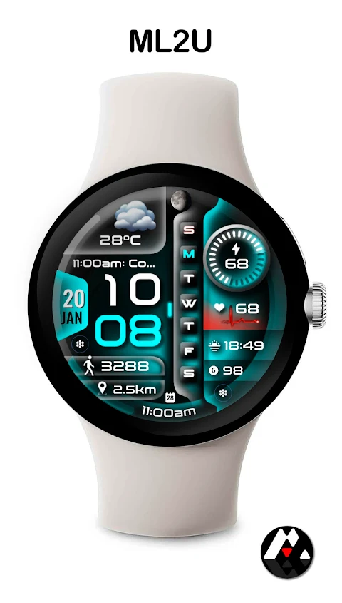 ML2U 266 Watch Face screenshot