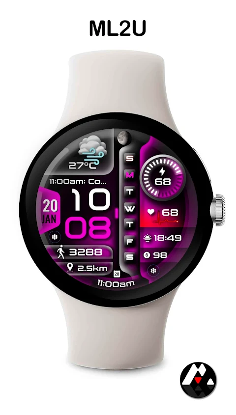 ML2U 266 Watch Face screenshot