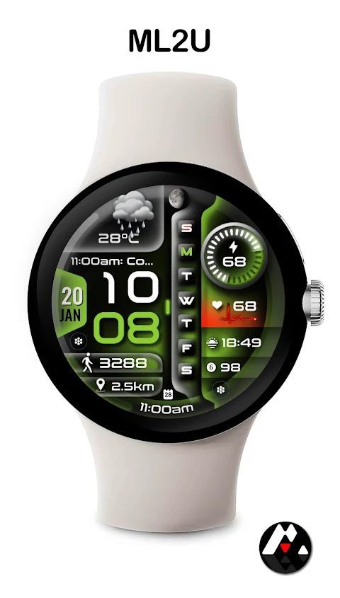ML2U 266 Watch Face screenshot