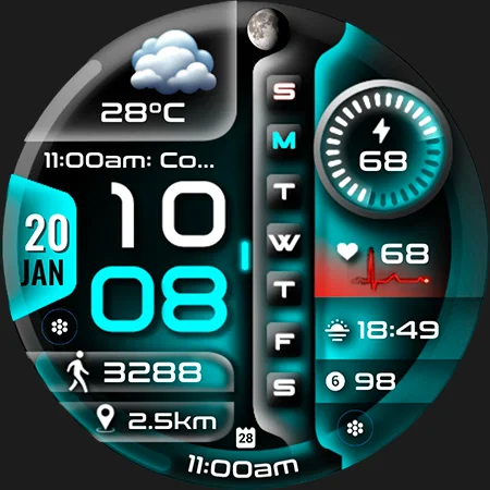 ML2U 266 Watch Face screenshot