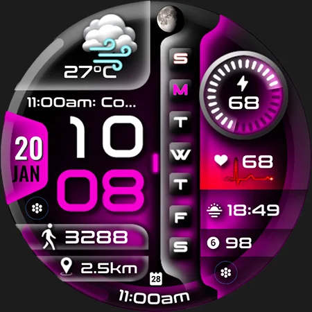 ML2U 266 Watch Face screenshot