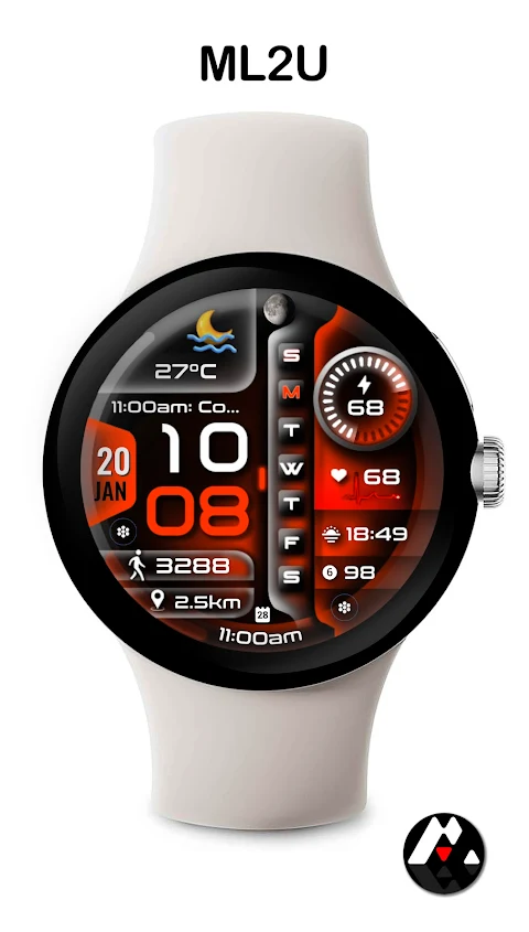 ML2U 266 Watch Face screenshot