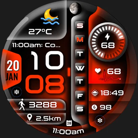 ML2U 266 Watch Face screenshot