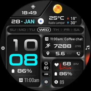 ML2U 380 Tactical Watch Face