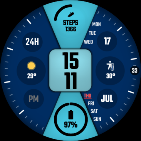 Night Core 03 – Watch Face screenshot