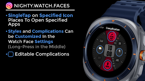 Night Core 03 – Watch Face screenshot