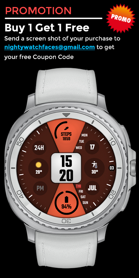 Night Core 03 – Watch Face screenshot