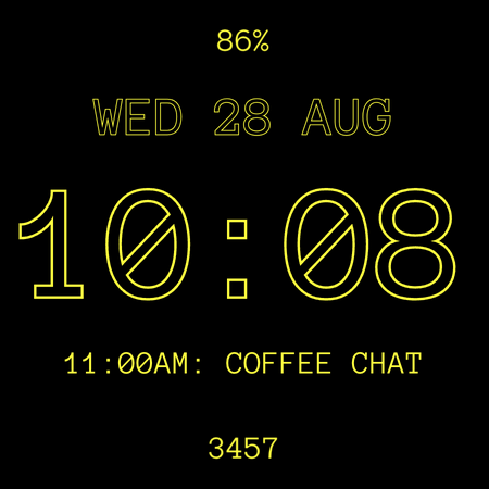 Minimal Watch Face 2 screenshot