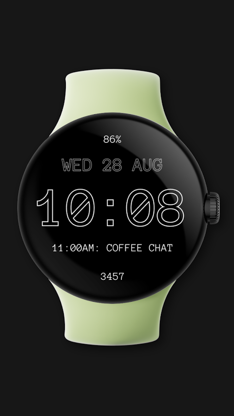 Minimal Watch Face 2 screenshot