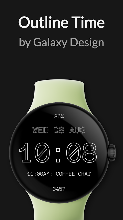 Minimal Watch Face 2 screenshot