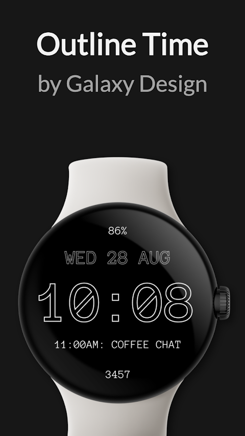 Minimal Watch Face 2 screenshot