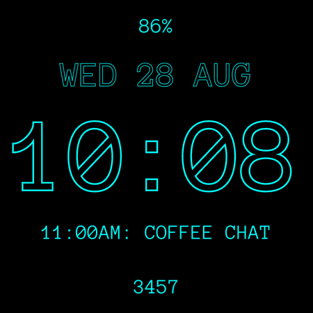 Minimal Watch Face 2 screenshot