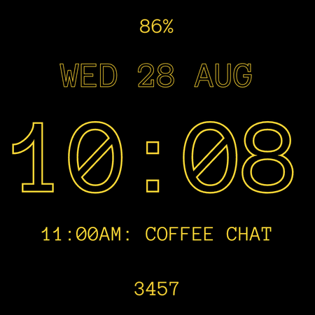 Minimal Watch Face 2 screenshot