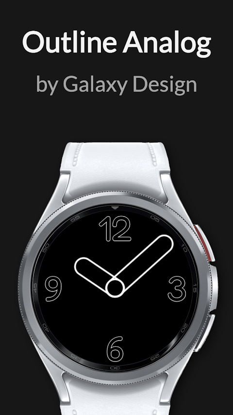 Minimal Watch Face 3 screenshot