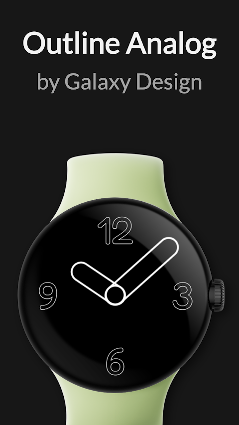 Minimal Watch Face 3 screenshot