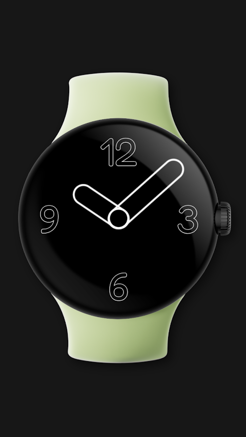 Minimal Watch Face 3 screenshot
