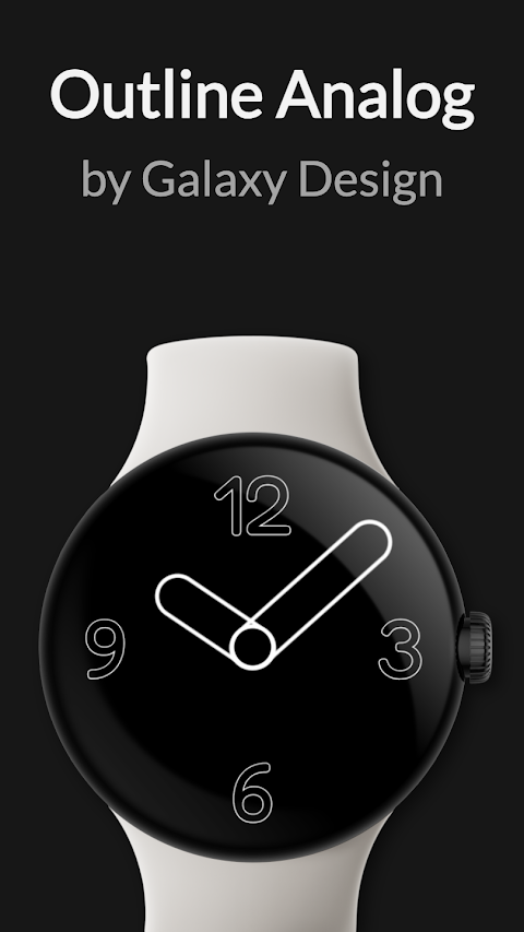Minimal Watch Face 3 screenshot