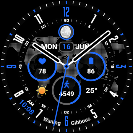 PIXEL WORLD PRO Watch Face screenshot