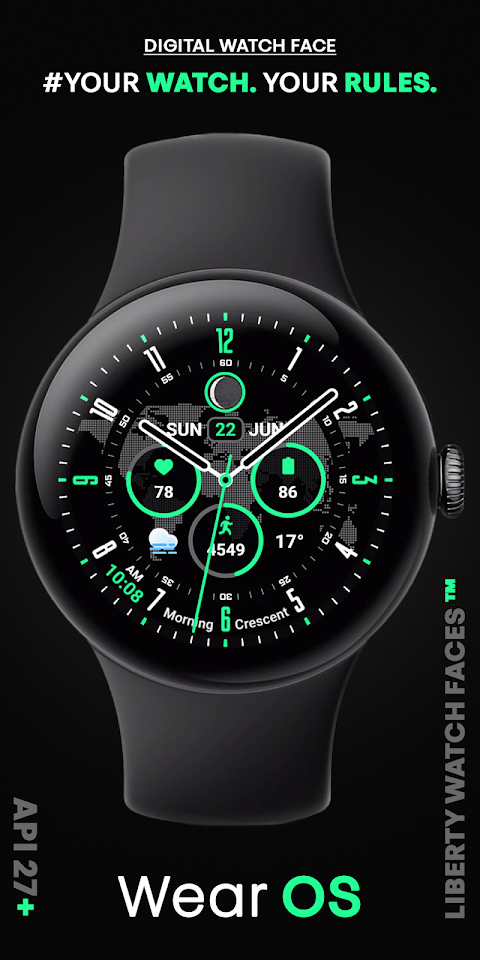 PIXEL WORLD PRO Watch Face screenshot