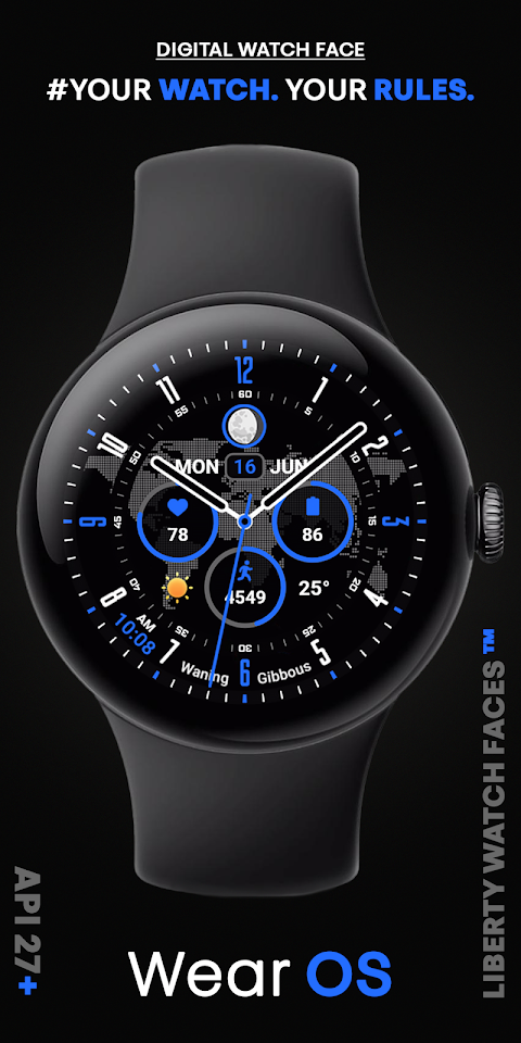 PIXEL WORLD PRO Watch Face screenshot