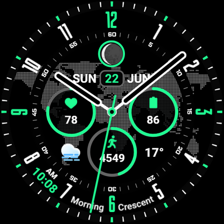 PIXEL WORLD PRO Watch Face screenshot
