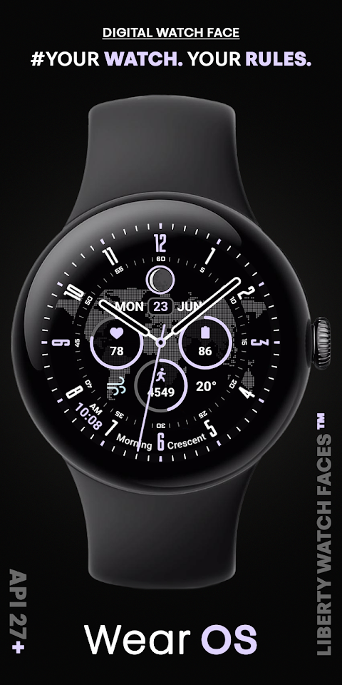 PIXEL WORLD PRO Watch Face screenshot