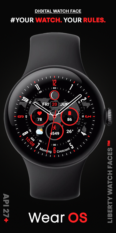 PIXEL WORLD PRO Watch Face screenshot