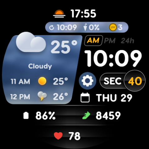 PRADO 81 Weather Forecast screenshot