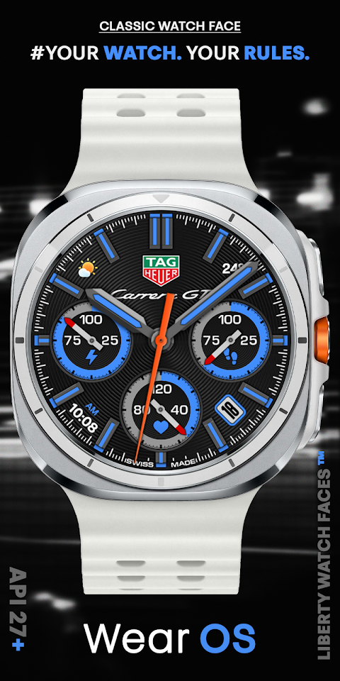 TAG HEUER CARRERA 4 Watch Face screenshot