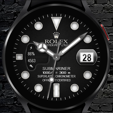 Rolex Submariner Watch face screenshot