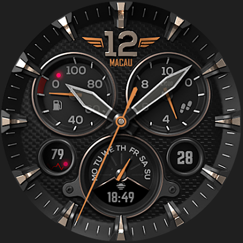 S4U Macau Pilot watch face screenshot
