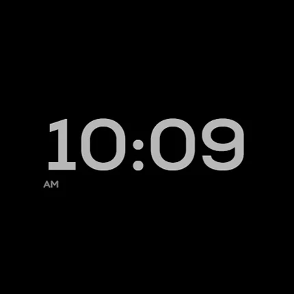 S4U Tempest digital watch face screenshot
