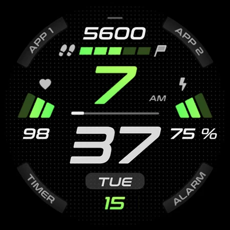 SPORT xDark Watch Face screenshot