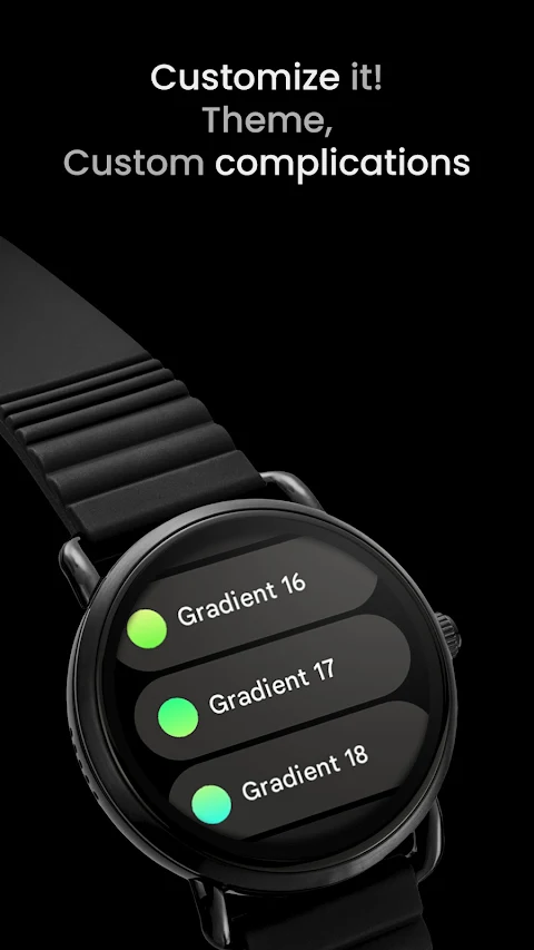 SPORT xDark Watch Face screenshot